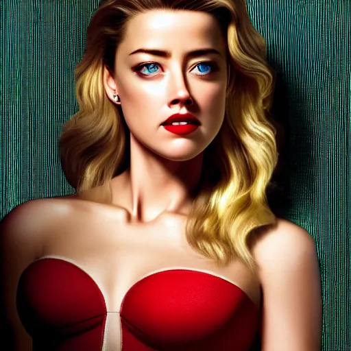 Image similar to amber heard as super mario, highly detailed, extremely high quality, hd, 4 k, 8 k, canon 3 0 0 mm, professional photographer, 4 0 mp, lifelike, top - rated, award winning, realistic, detailed lighting, detailed shadows, sharp, no blur, edited, corrected, trending