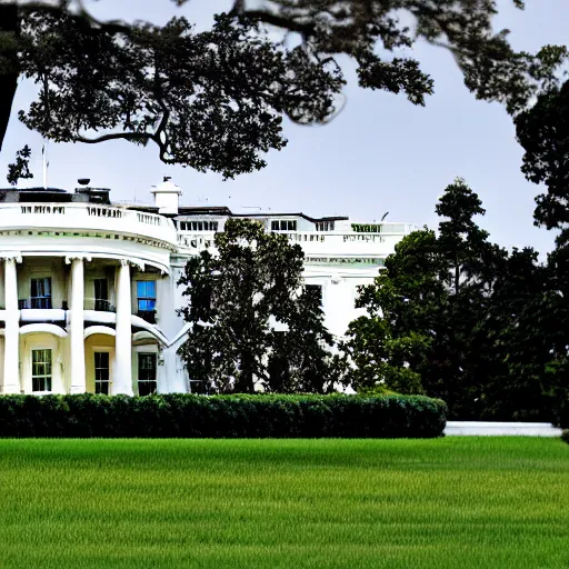 Image similar to A photograph of the White House, 4k, ultra HD