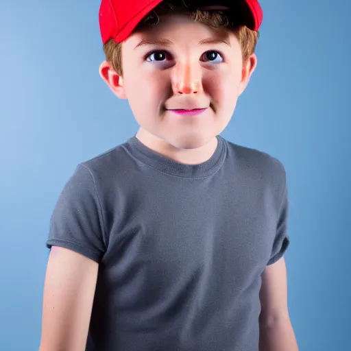 Prompt: dipper from gravity falls in real life, high definition, studio photography, studio lighting