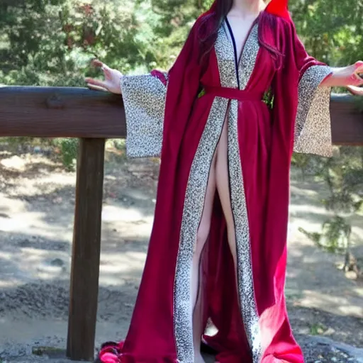 Image similar to beautiful elf with ornate robes