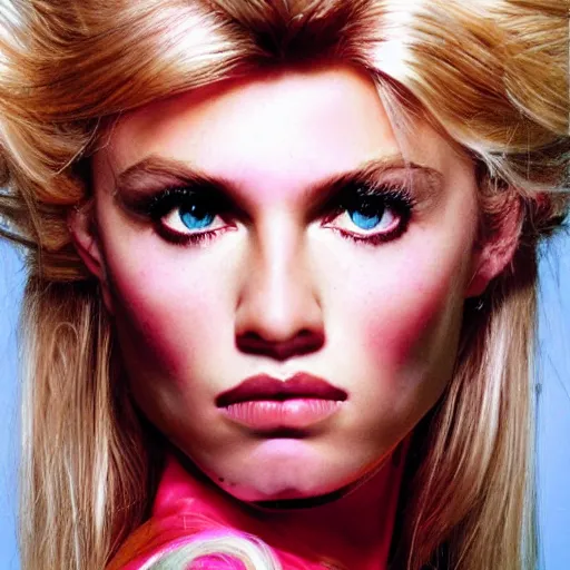 Image similar to cute blonde girl by David Lachapelle