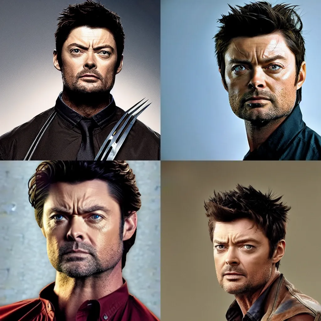 Prompt: karl urban as wolverine