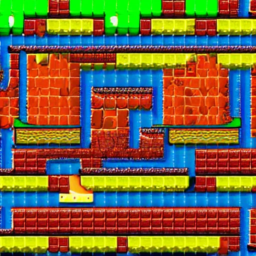 Image similar to looping texture of mario