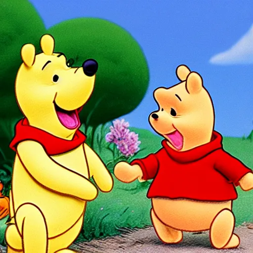 Image similar to funny winnie the pooh