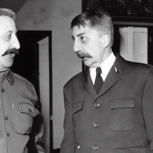 Image similar to tony hawk meeting joseph stalin