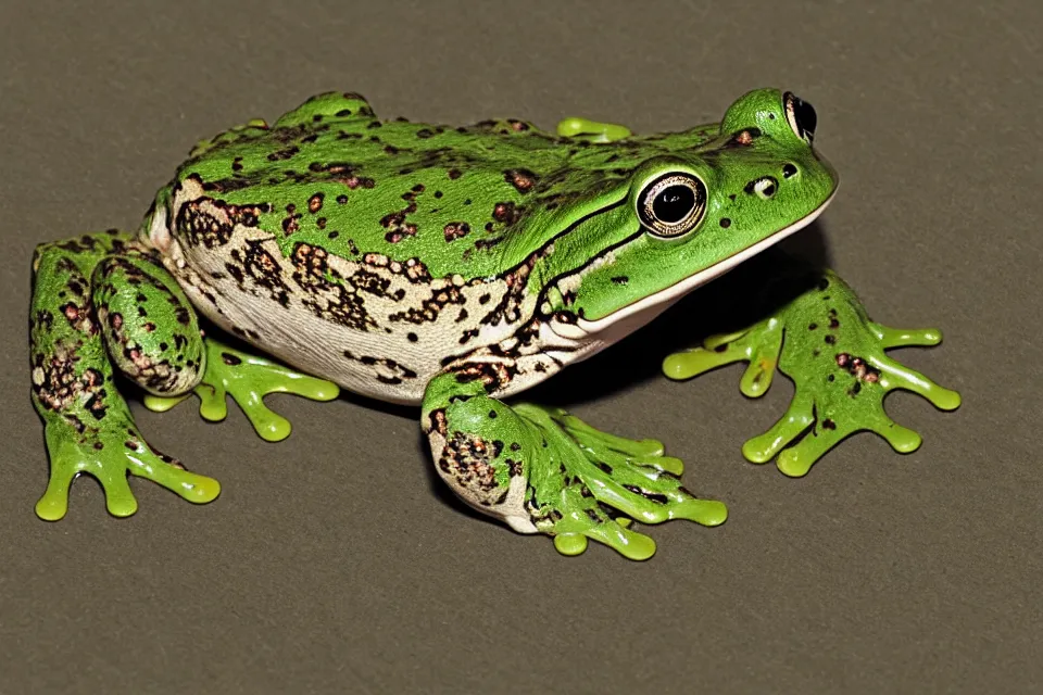 Prompt: amogus frog