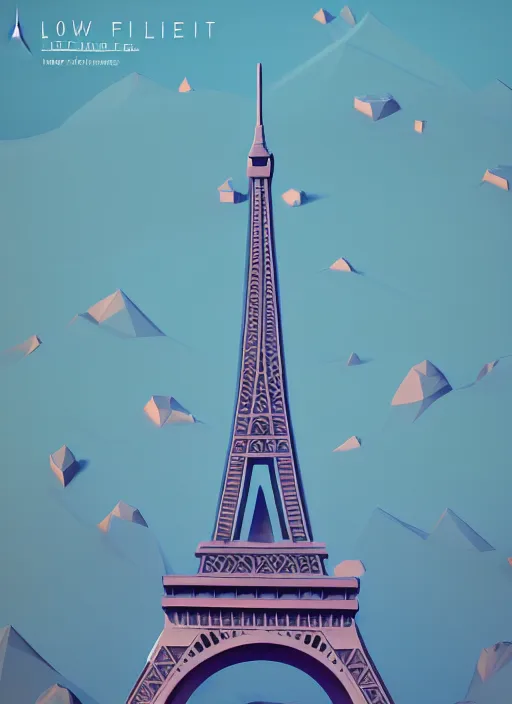 Prompt: a low poly isometric render of eiffel tower in the style of monument valley, intricate, elegant, smooth shading, soft lighting, illustration, simple, solid shapes, by magali villeneuve, jeremy lipkin and michael garmash, rob rey and kentaro miura style, octane render