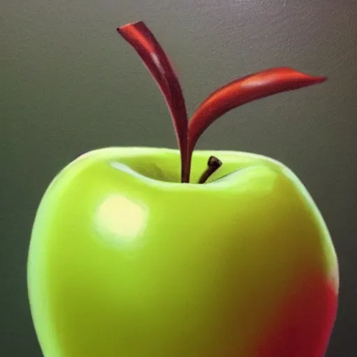 Image similar to danel craig as an apple