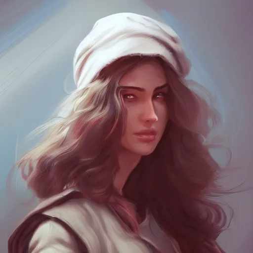 Image similar to jasmine bogaerde, birdy, digital art, artstation