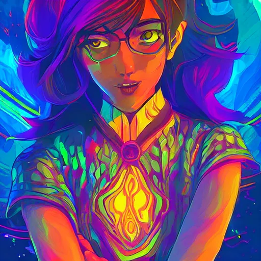 Image similar to skill magic deepdream radiating a glowing aura stuff loot legends stylized digital illustration video game icon artstation lois van baarle, ilya kuvshinov, rossdraws,