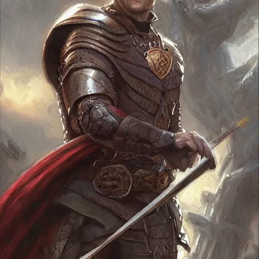 Prompt: Henry Cavill as a fantasy D&D character, portrait art by Donato Giancola and James Gurney, digital art, trending on artstation