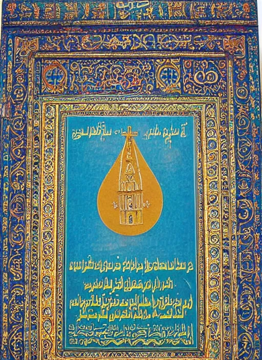 Image similar to cover of the holy book of religion ada abdulov's church called the sacred biboran