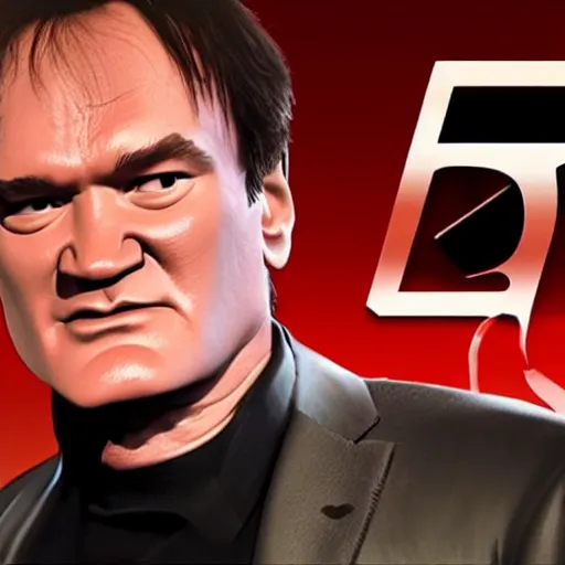 Image similar to quentin tarantino in the video game returnal