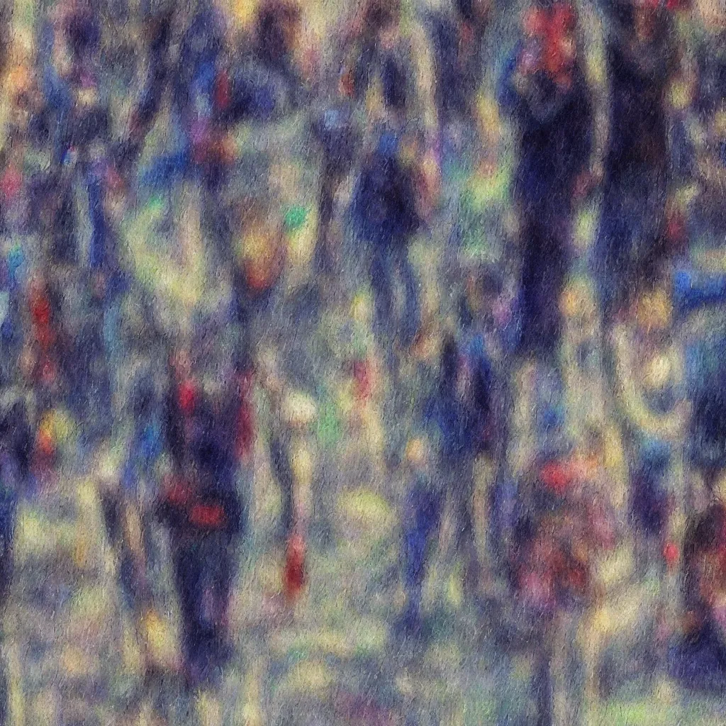 Prompt: it is you humans that are training the AI to take your jobs and make you expendable, impressionist style, 8K HD