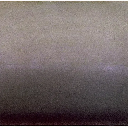 Image similar to the abstract painting'arctic void ', by caspar david friedrich!!!, by rothko!!!