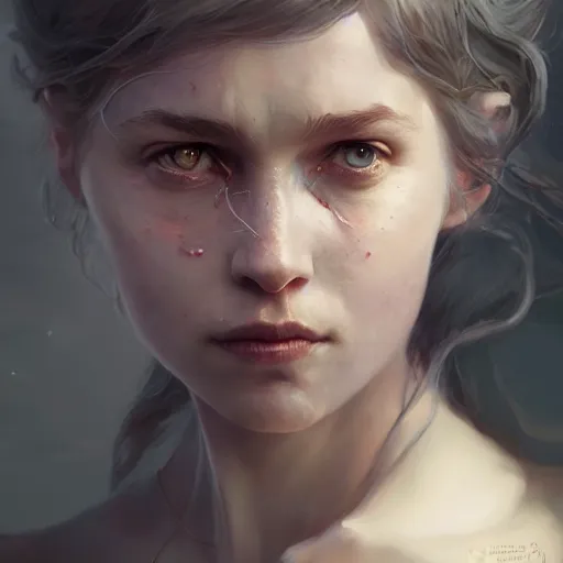 Prompt: the mother of dragons, beautiful oil painting, high detail, oil painting, greg rutkowski, charlie bowater, beeple, unreal 5, daz, hyperrealistic, octane render, rpg portrait, dynamic lighting, fantasy art, beautiful face