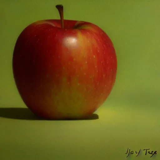 Image similar to an apple by Jay Tea