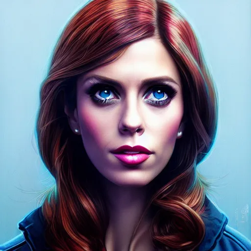 Image similar to lofi Laura Bailey portrait, Pixar style, by Tristan Eaton Stanley Artgerm and Tom Bagshaw.