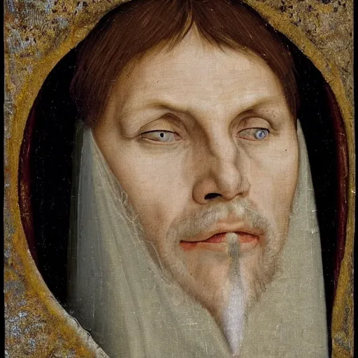 Image similar to A 15th century medieval renaissance oil painting of Jerma985, portrait of Jerma985, grainy, realistic, very realistic, hyperrealistic, highly detailed, very detailed, extremely detailed, very neat, very epic, very cool, detailed, trending on artstation