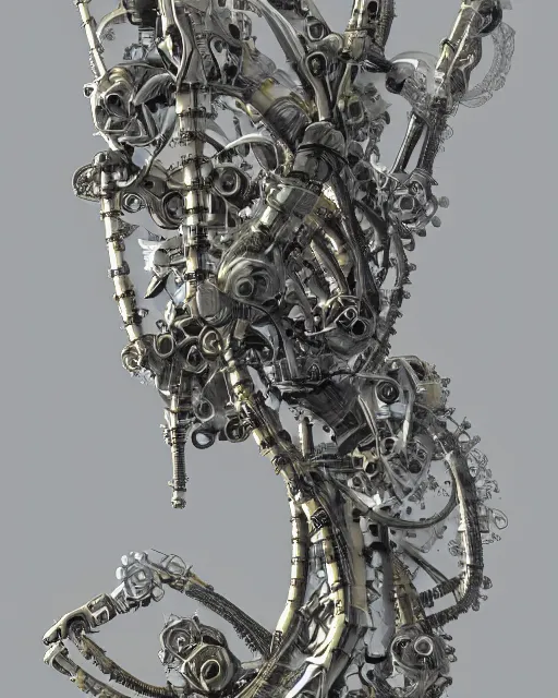 Prompt: cell phone by yoshitaka amano, biomechanical, 4 k, hyper detailed