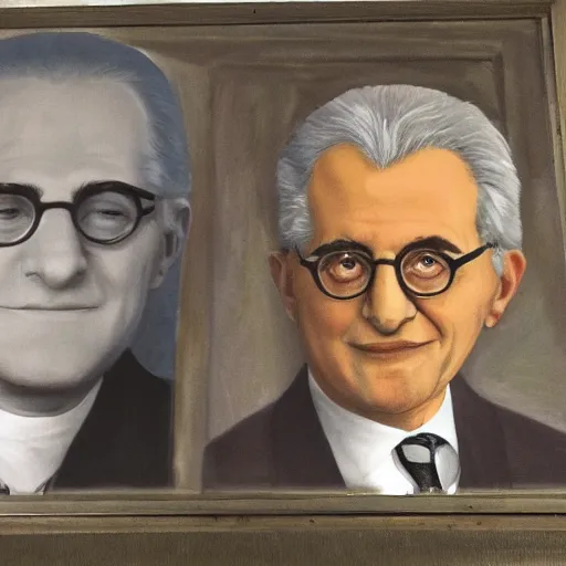 Prompt: Mattarella NFT art