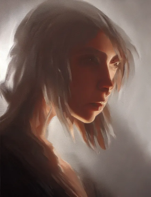 Prompt: awesome stuff. oil painting by award - winning concept artist. backlighting, chiaroscuro.