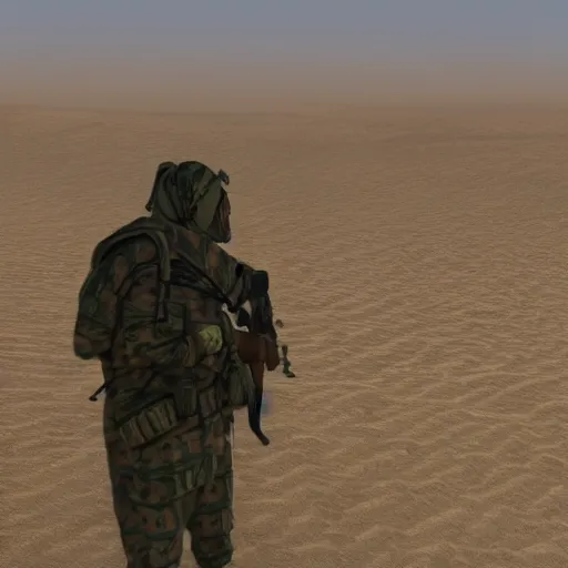 Image similar to muslim army in the desert very detailed 4 k detailed super realistic