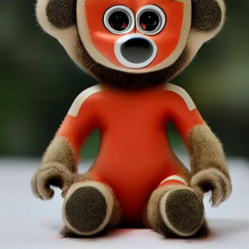 Image similar to soviet cartoon character cheburashka