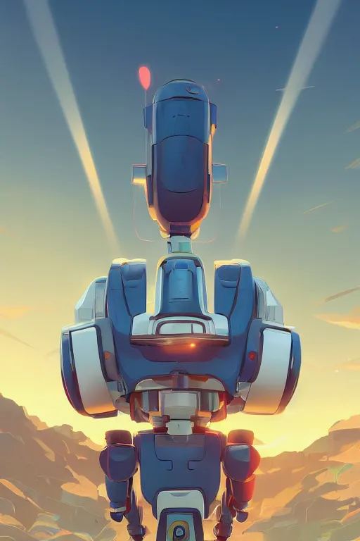 Image similar to metabots medabots medarotto medarot robot minimalist comics, behance hd by jesper ejsing, by rhads, makoto shinkai and lois van baarle, ilya kuvshinov, rossdraws global illumination ray tracing hdr radiating a glowing aura