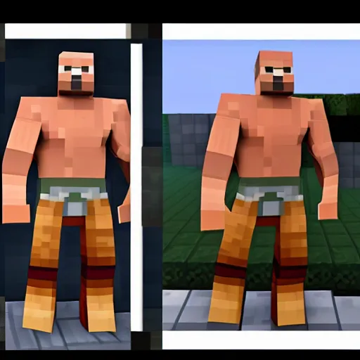 dwayne johnson  Minecraft Skins