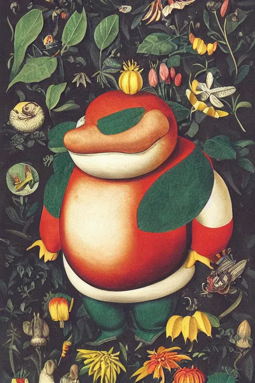 Image similar to dr robotnik, by maria sibylla merian