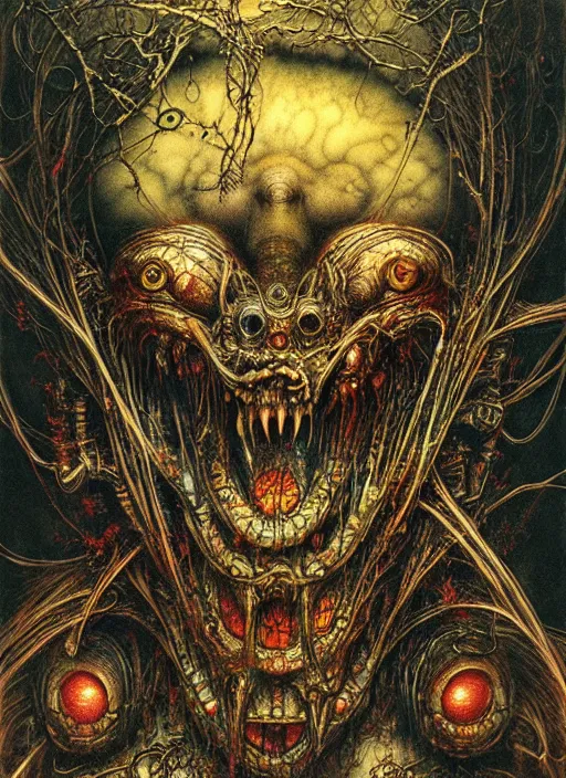 Prompt: spirit of Mickey mouse, highly detailed, art by Ayami Kojima, Beksinski, Giger