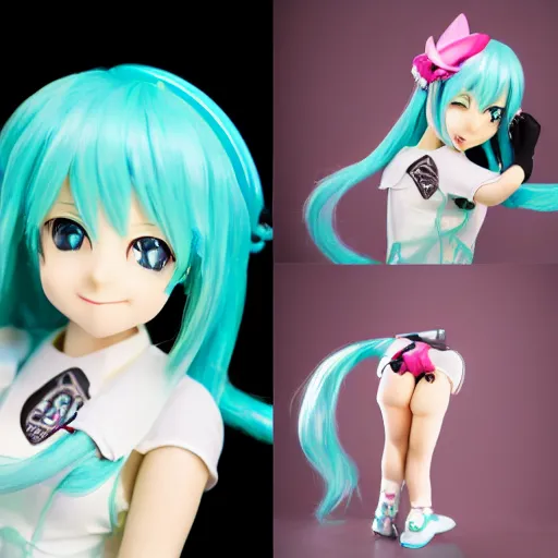 Image similar to hatsune miku as a real girl, high quality, very detailed, anatomically correct, photograph, canon mark ii