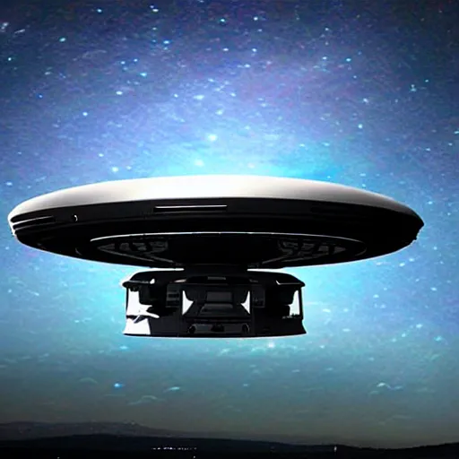 Image similar to a high tech ufo, amazing details, alien technology