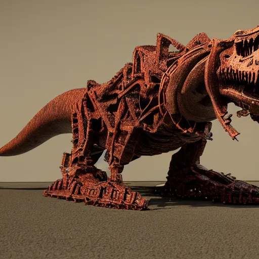 T-rex, but ray tracing is ON by DivTheHuman