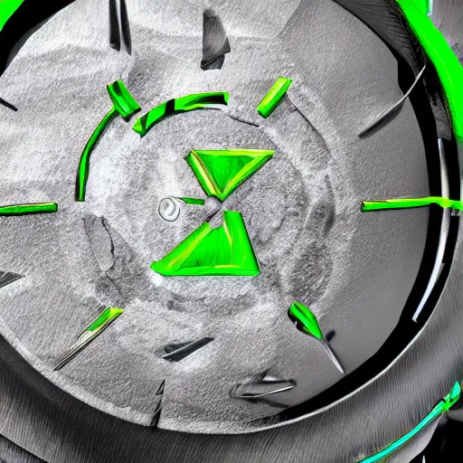 Image similar to photorealistic omnitrix from ben 1 0, 3 d render, cycles, cinematic, unreal engine 5