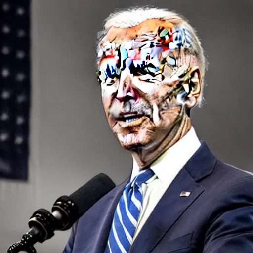 Prompt: joe biden in the style of an anime girl