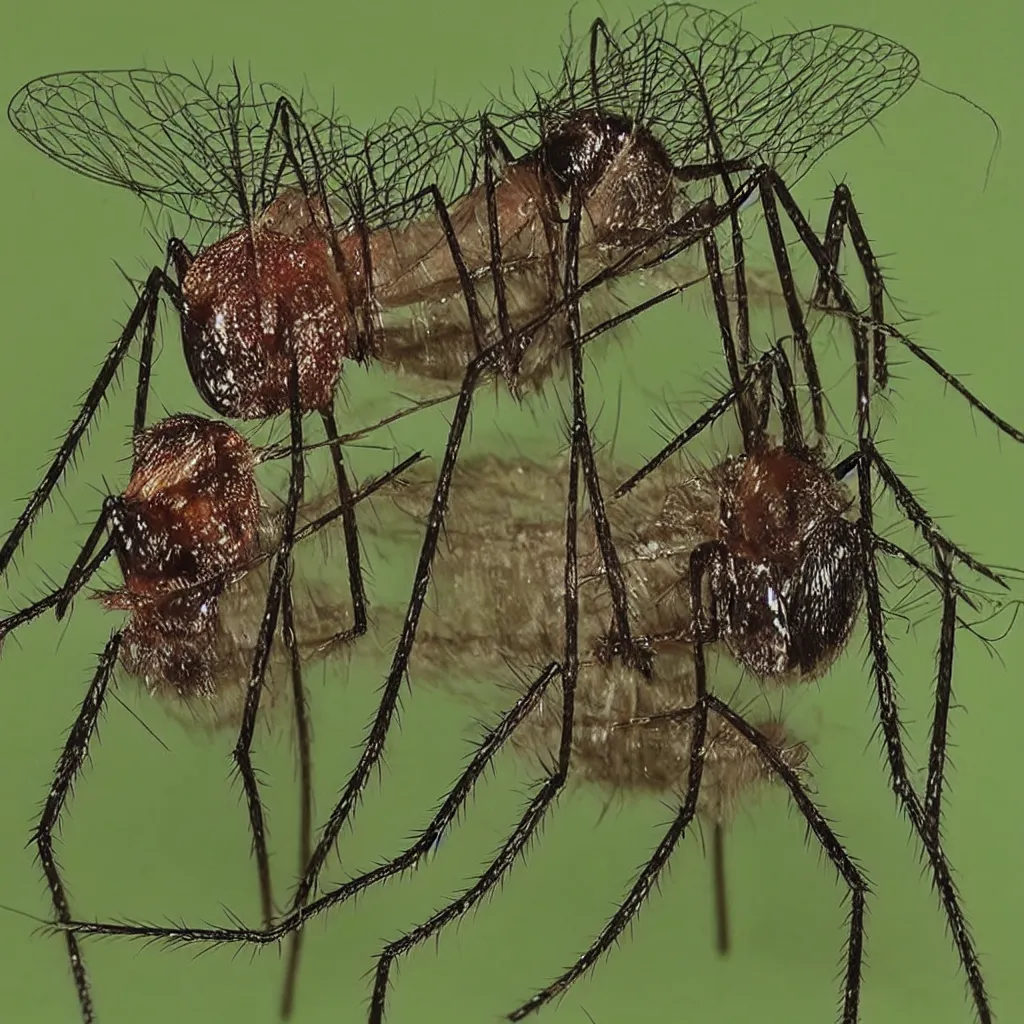 Image similar to horrifying mosquito