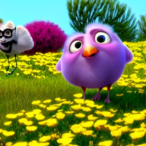 Prompt: 17 moments of Spring shtirlitz by pixar