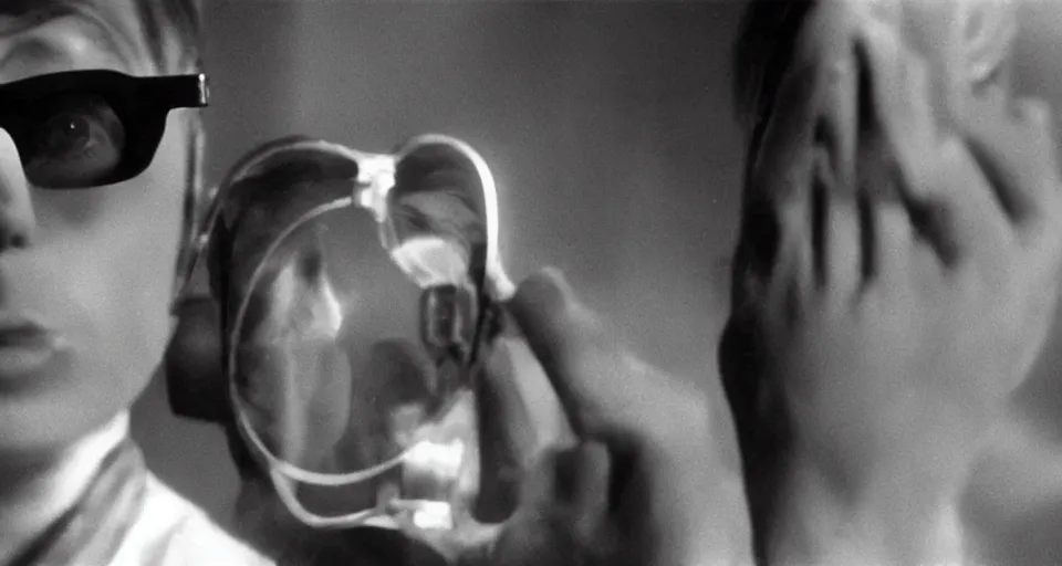 Prompt: film still of a movie about X-RAY specs