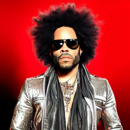 Image similar to stunning award winning hyperrealistic hdr 8 k highly detailed portrait photo of lenny kravitz as a real human