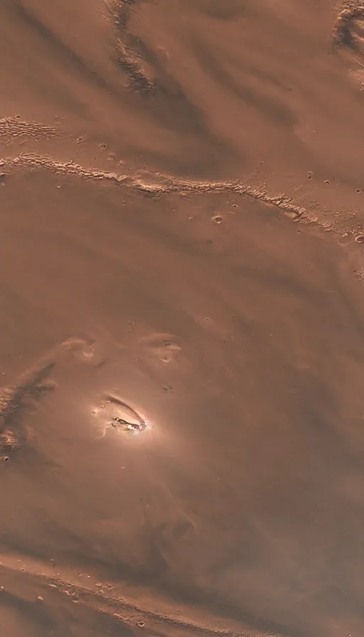 Image similar to mars from space, 1 8 mm, high res, highly detailed, photographed,