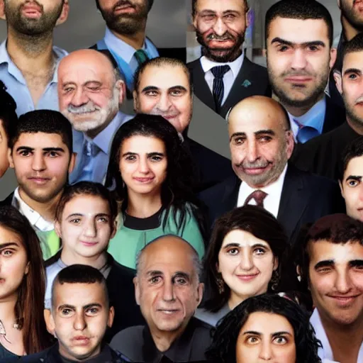 Prompt: closeup portrait of the future prophets of greater israel. photo.