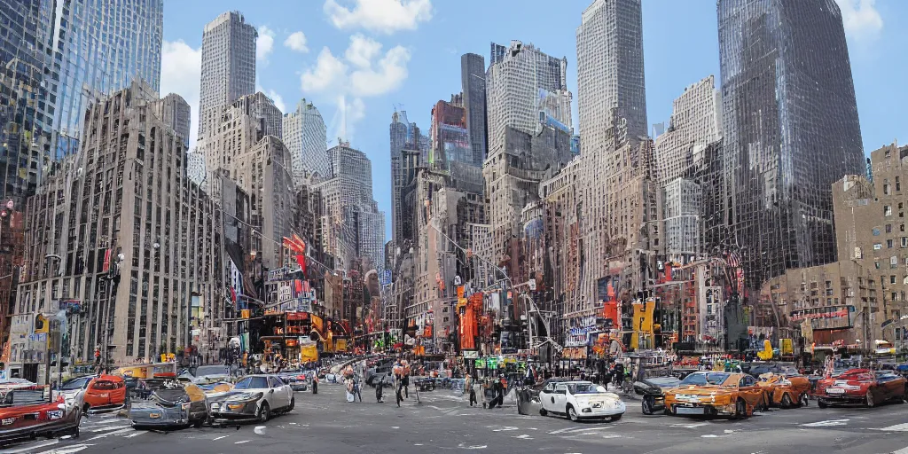 Image similar to new york city