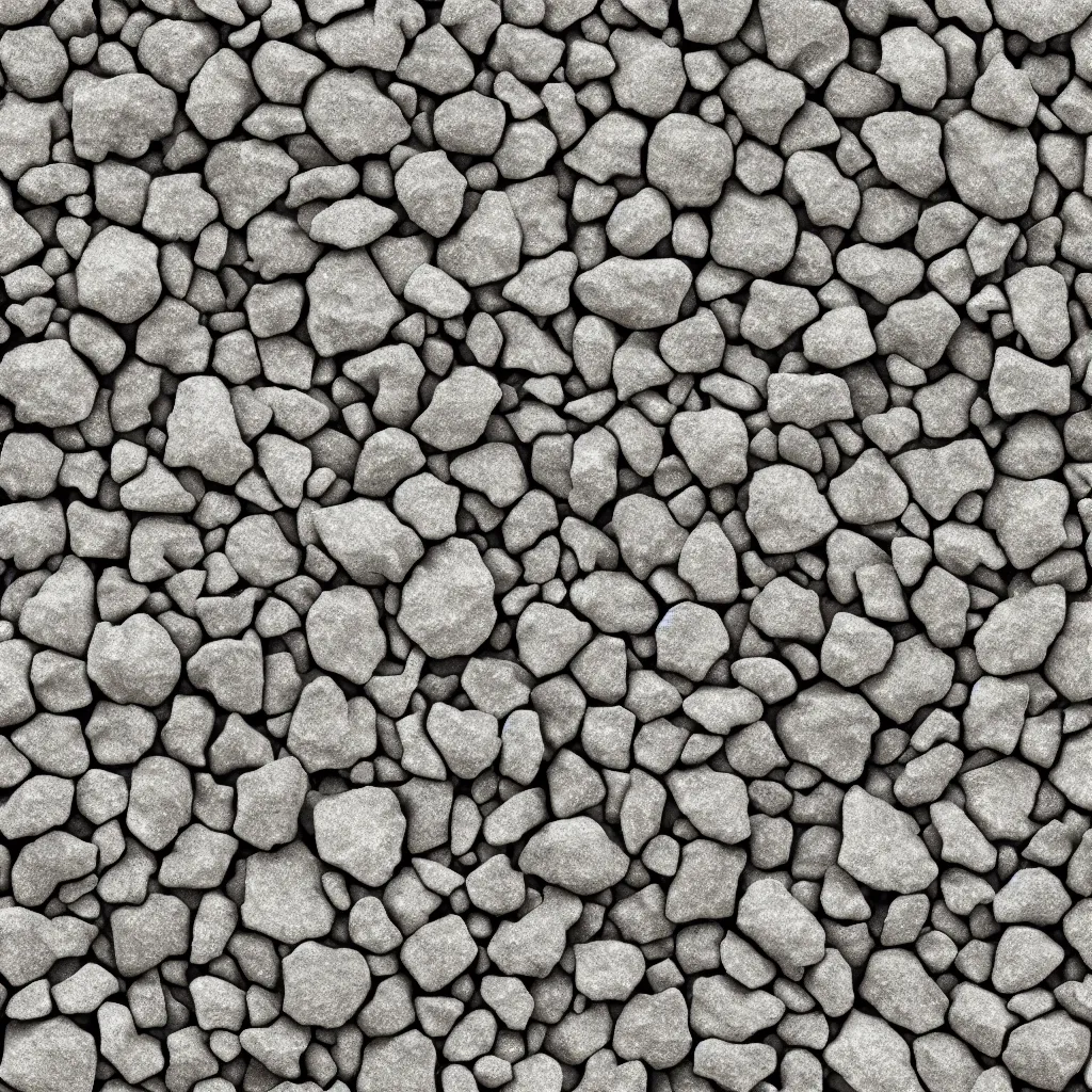 Prompt: gravel texture material, high definition, high detail, photorealistic,