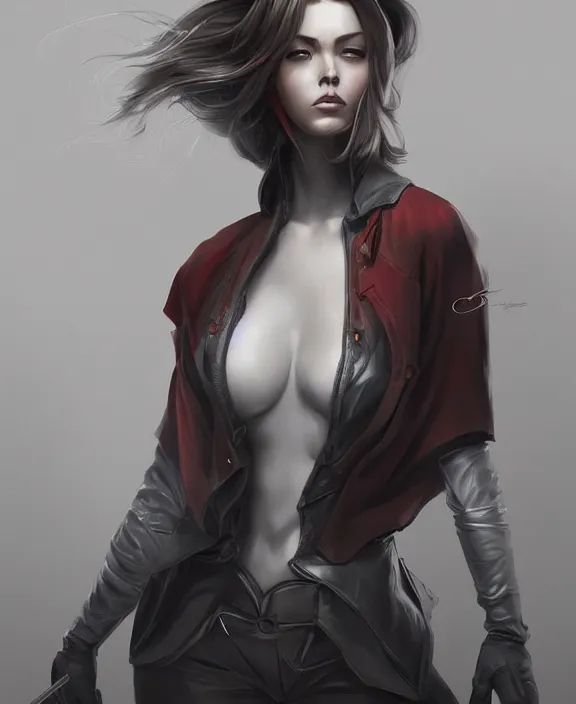 Prompt: russia, digital painting, artstation, art by artgerm