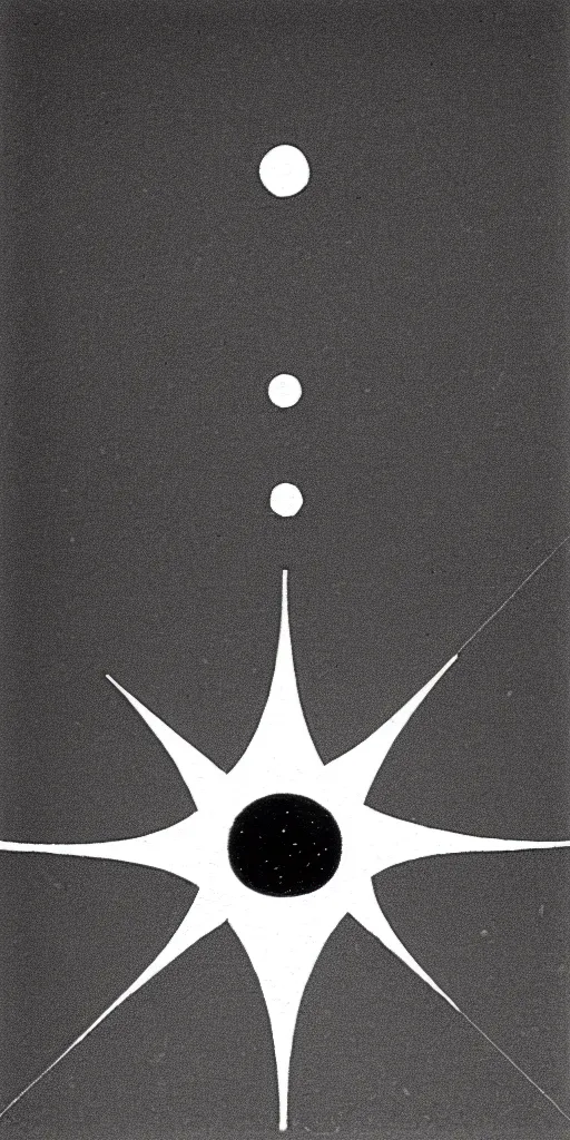 Prompt: geometric the sun tarot card by karl gerstner, minimal, black and white monochrome, bordered, centered, in frame, 8 k scan