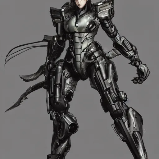 Have some Metal Gear Rising: Revengeance concept art – Destructoid