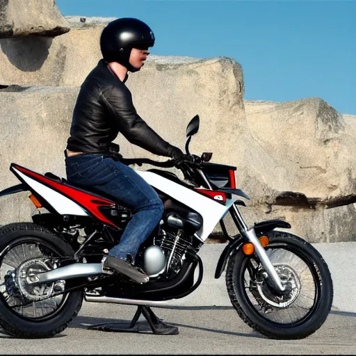 Prompt: yamaha xz550 motorcycle with fairing, award winning, 8k