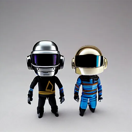 Prompt: daft punk nendoroid